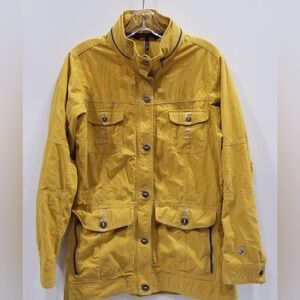 Kuhl Yellow Rekon Jacket Utility Outdoor Hiking Camping Lightweight Womans XS